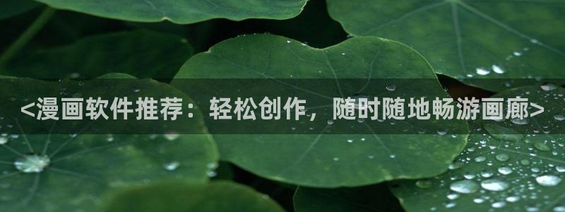可以看51漫画动漫：<漫画软件推荐：轻松创作，随时随地畅游画廊>